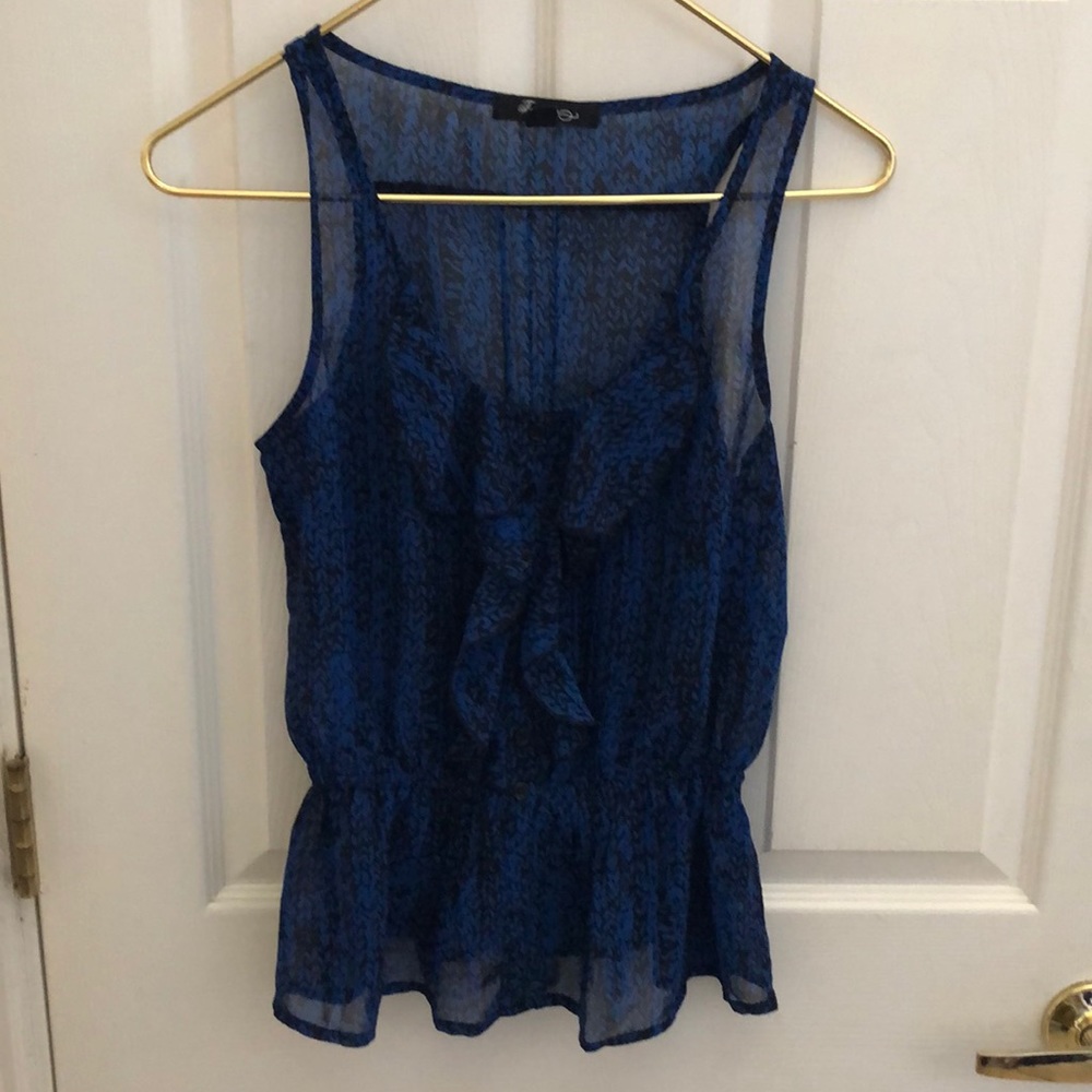 Forever 21 Sheer Blouse Sz Sm JR